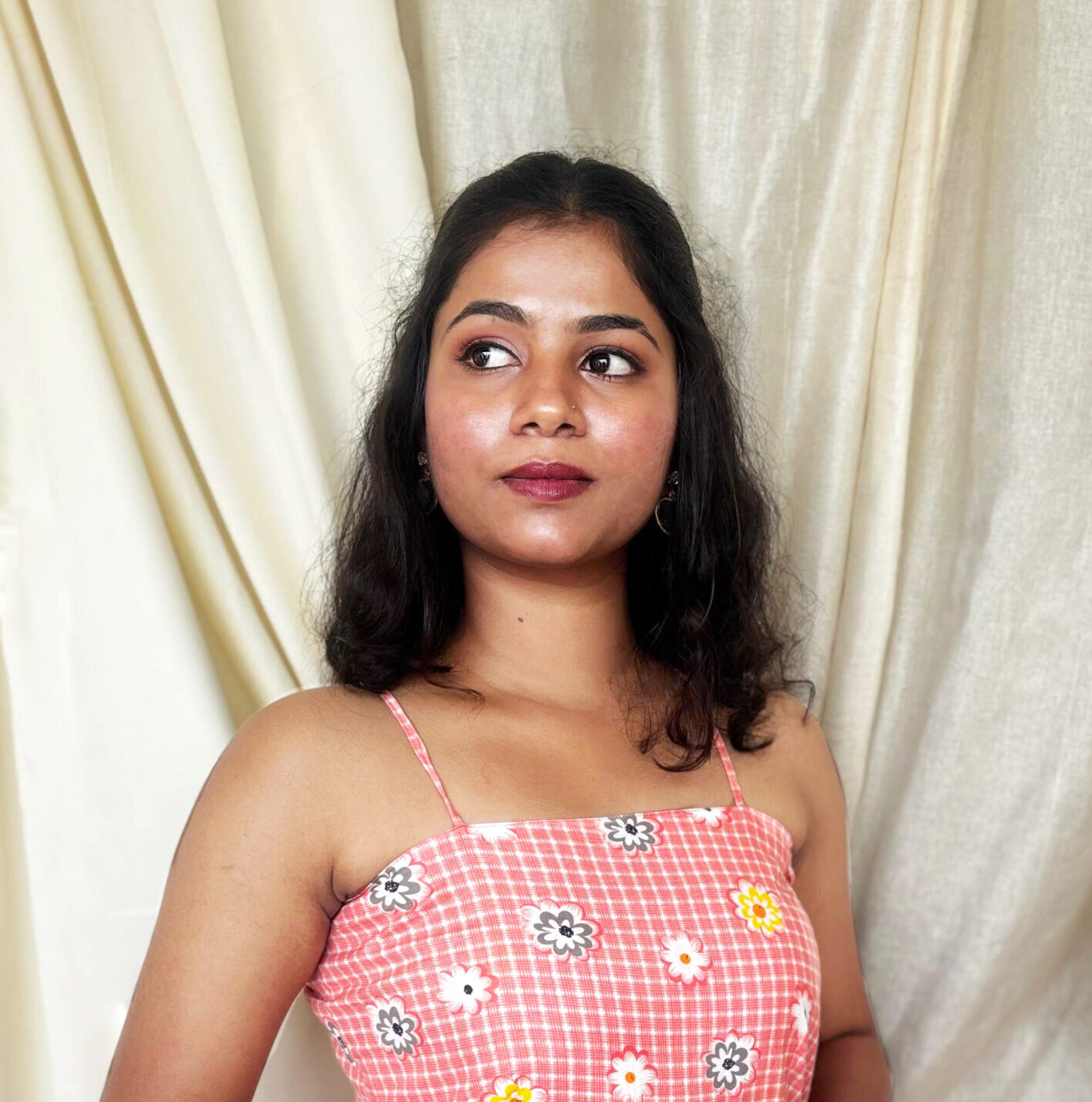 Blush Rose Floral Dress